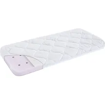 Träumeland Babymatratze "Brise Light Matratze passend für Kinderwagen Joolz Day+", weiß, B:34cm H:4cm L:78cm, Bezug (oben): 62% Polyester, 38% Lyocell (TENCELTM). Bezug (unten): 100% Polyester. Steppfüllung: 100% Polyester, Matratzen