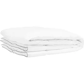 Beliani Howerla Bettdecke 220 x 240 cm Weiß