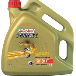 Castrol Motoröl 4 l Kanister, Motoröl "Power1 4T" 15W-50, 4-Takt