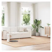 vidaXL Teppich Shaggy Hochflor NAVARRA Beige 240x340 cm Polyester