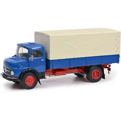 MB L911 blau Modell von Schuco 1:18