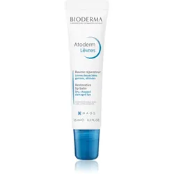 Bioderma Atoderm Lip Balm erneuernder Balsam für trockene Lippen 15 ml