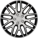 CARTREND Branch 16 Zoll 4 Stück Schwarz/Silber
