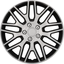 CARTREND Branch 16 Zoll 4 Stück Schwarz/Silber