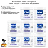 Mixa Panthenol Comfort Körper Lotion für Empfindliche & Zu Ekzemen Haut 8x400ml