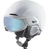 Alpina Alto QV 51-55 cm white matt/ice blue