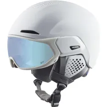 Alpina Alto QV 51-55 cm white matt/ice blue