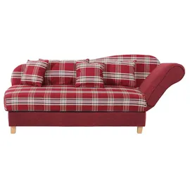 Max Winzer Recamiere Selma ¦ rot ¦ Maße (cm): B: 200 H: 82