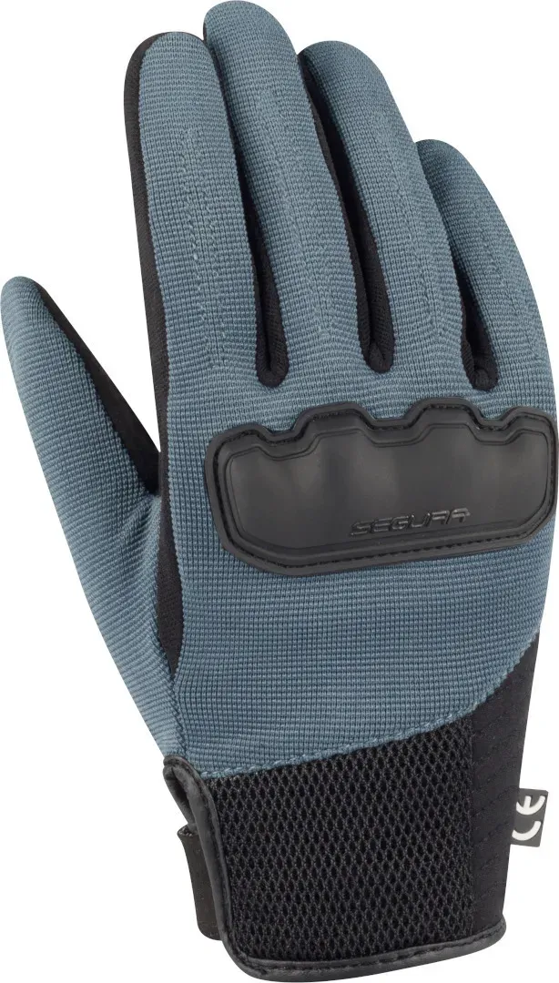 Segura Eden Motorfiets handschoenen, zwart-grijs, XL