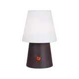 8 seasons DESIGN Tischlampe No. 1 brown (30 (3-stufige LED, mit Akku)