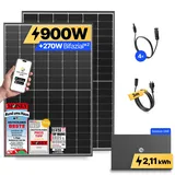 onLite: 900 Watt Balkonkraftwerk - ohne Halterung / 2.11 kWh / 3m