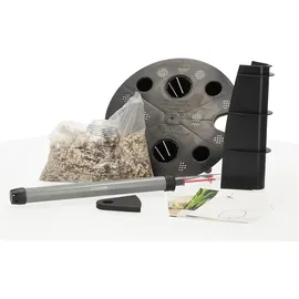 LECHUZA Classico  Ø 60  x 55,5 cm anthrazit metallic