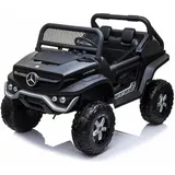 INJUSA Elektroauto für Kinder Mercedes Benz Unimog Schwarz