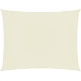 vidaXL Sonnensegel Oxford-Gewebe Rechteckig 4x6 m Creme