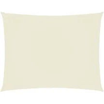 vidaXL Sonnensegel Oxford-Gewebe Rechteckig 4x6 m Creme