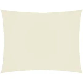 vidaXL Sonnensegel Oxford-Gewebe Rechteckig 4x6 m Creme
