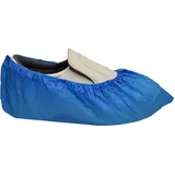 MCD Medical Care Dental GmbH Nitras CPE-Überschuhe | blau | Gummizug | gehämmert