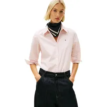 Tommy Hilfiger Hemd Poplin Regular Klassisch Pink 64