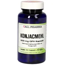 GALL PHARMA Konjac-Mehl 600mg Kapseln