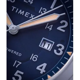 Timex Analog 'Field Post Solar' Herren Uhr TW2V03600 - Braun/Blau