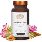 BÄRBEL DREXEL® Kurkuma Pur Kapseln (60 Stück) hochwertiges Kurkumawurzel-Extrakt (enthält ca. 90% Curcuminoide), hochdosiert, 1 Kapsel täglich, Curcumin, vegan, in Deutschland produziert, Curcuma