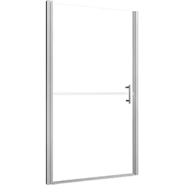 vidaXL Duschtür rechts 100 x 178 cm Mattes Hartglas