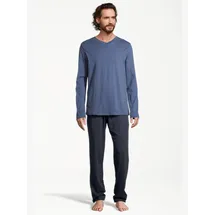 SCHIESSER Pyjama Night & Home Dunkelblau 54