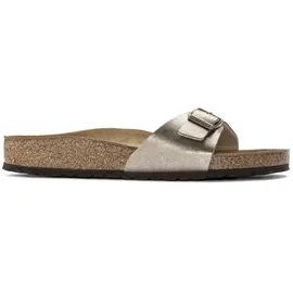 Birkenstock Madrid Birko-Flor schmal graceful taupe 37