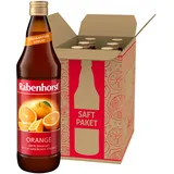 RABENHORST Orange 6er Pack (6 x 700 ml). Veganer Orangensaft mit natürlichem Vitamin C