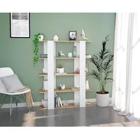 Habeig Standregal Hochregal Bücherregal Aktenschrank Kommode Weiß Holz schwere