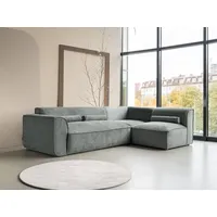 MIUFORM Flex Felix Modulares Ecksofa L-FORM RECHTS - 265 x 169 cm - Olive - Sofa Couch - Olive