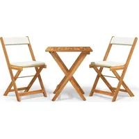 vidaXL Bistro-Set 5-tlg. Braun