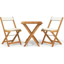 vidaXL Bistro-Set 5-tlg. Braun