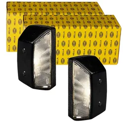 2x Hella R10w Halogen Kennzeichenleuchte Passend Für Links+rechts: Kennzeichenleuchte Daf: 0867462 Scania: 1886773 Scania: 20223896 Scania: Sp1030634