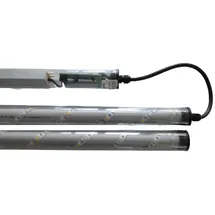 Xenon Gabionen Leuchte LED 360 Grad 2 x 0,9 m kalt weiß -#8131