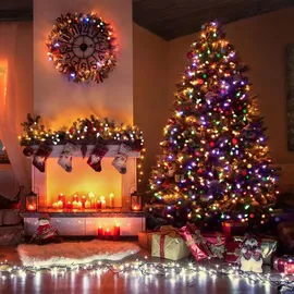 Voltronic LED Lichterkette 5 m Kunststoff kaltweiß