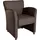 exxpo - sofa fashion Armlehnstuhl Polyester braun