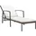 furnicato Sonnenliegen 2 Stück 195 x 60 x 95 cm Braun