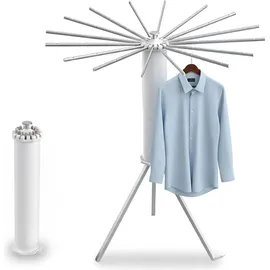 Relaxdays Oktopus Weiß/Silber