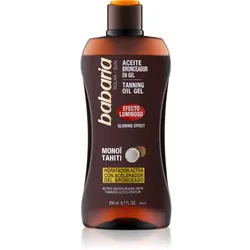 Babaria Glow Effect Monoi Tahiti Öl für strahlenden Glanz für die Breunung 200 ml