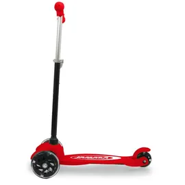 Jamara KickLight Scooter rot