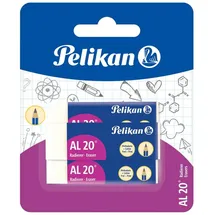 Pelikan Radierer AL20 aus Kunststof, 3er Set