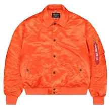 Alpha Industries Bomberjacke Coach Logo Jacket orange XL (52/54)