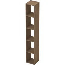 Home Affaire Infinity Bücherregal 28 x 28 x 186 cm Braun