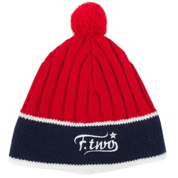 F2 Beanie Heather Knit crimson red Mütze Snowboard warm winter