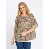 Sieh an! Schlupfbluse beige 38