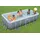 BESTWAY Steel Pro MAX Frame Pool Set 404 x 201 x 100 cm inkl. Filterpumpe