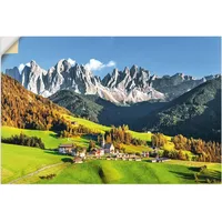 ARTland Artland, Bilder, Alpen Berge Santa Maddalena U1TF (90