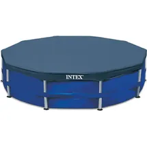 Intex Poolabdeckung blau 4,57 m