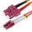 InfiniBand/Glasfaserkabel 7 5 μm Violett